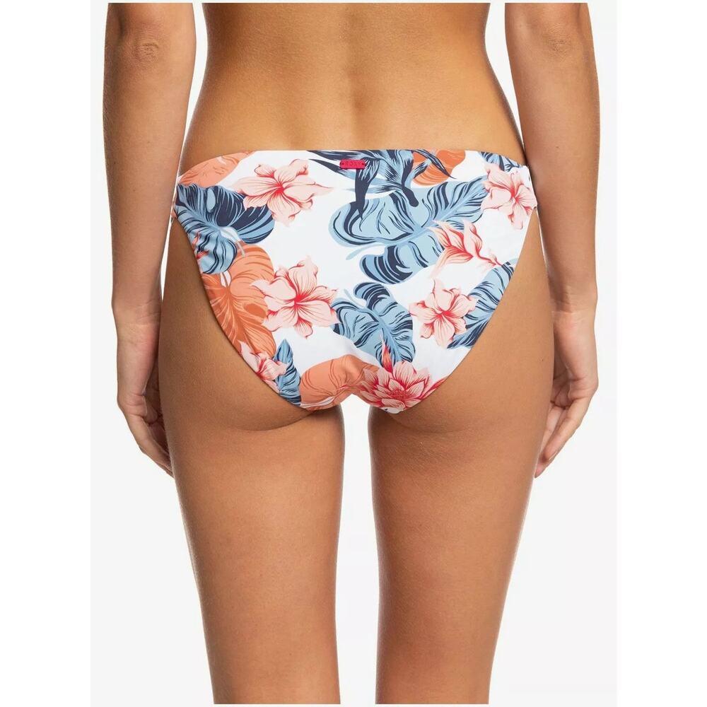 Roxy Printed Beach Classics Full Bikini Bottoms -… - image 4